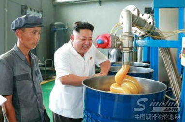 金正恩视察天池润滑油厂 力赞国产油品品质不逊进口榜样